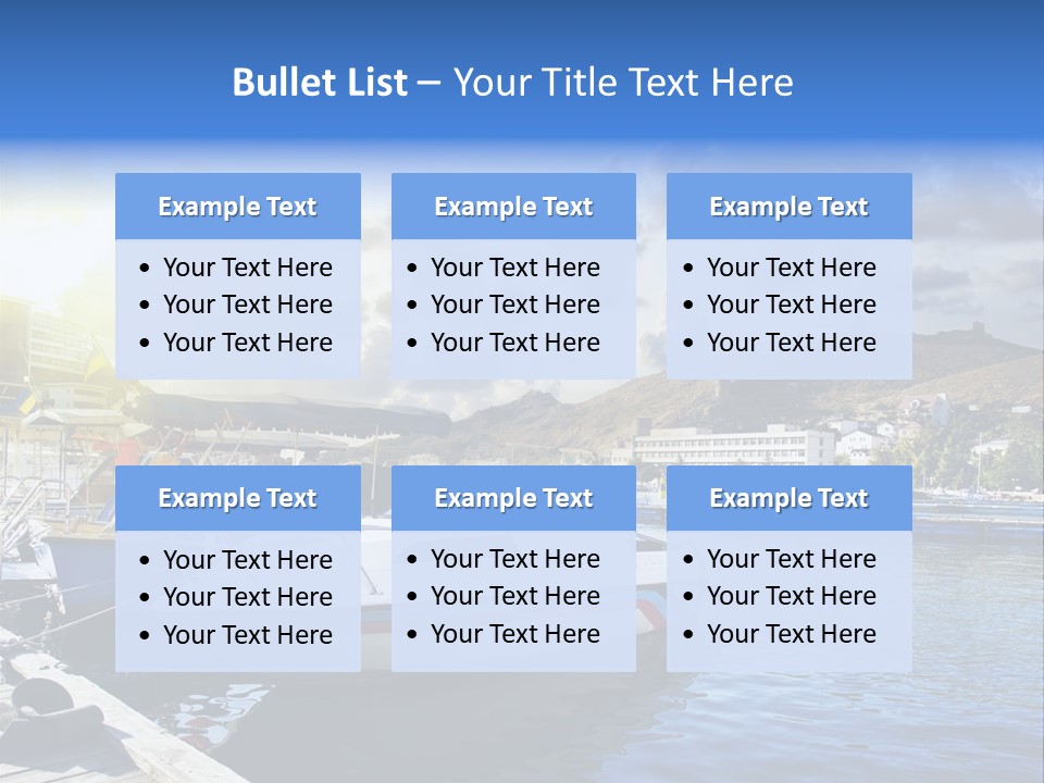 Fishing Nidri Happy PowerPoint Template