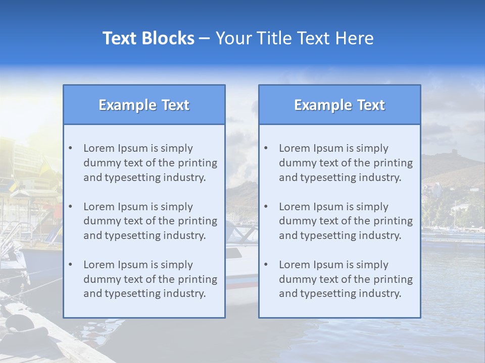 Fishing Nidri Happy PowerPoint Template