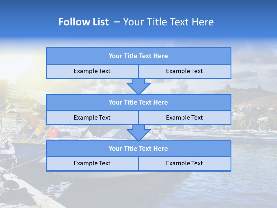 Fishing Nidri Happy PowerPoint Template