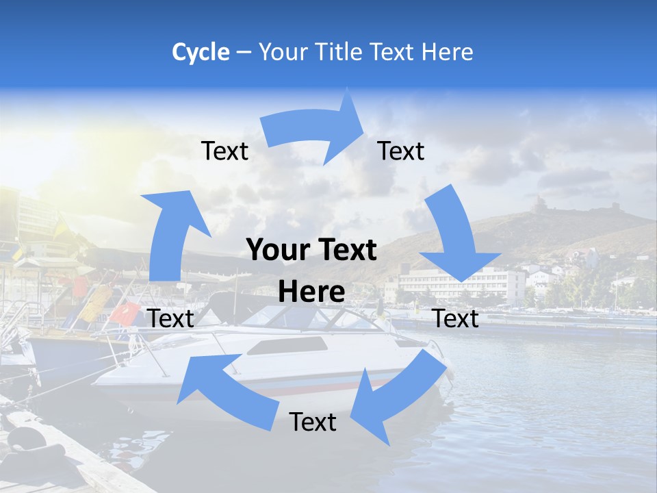 Fishing Nidri Happy PowerPoint Template