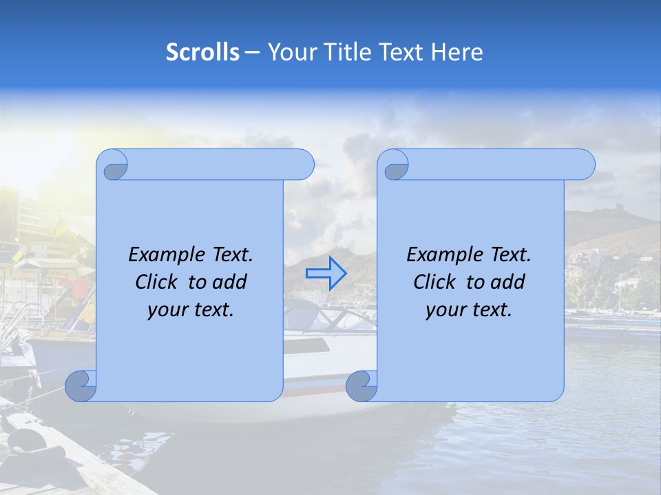 Fishing Nidri Happy PowerPoint Template