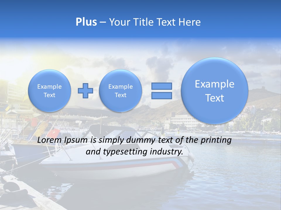 Fishing Nidri Happy PowerPoint Template