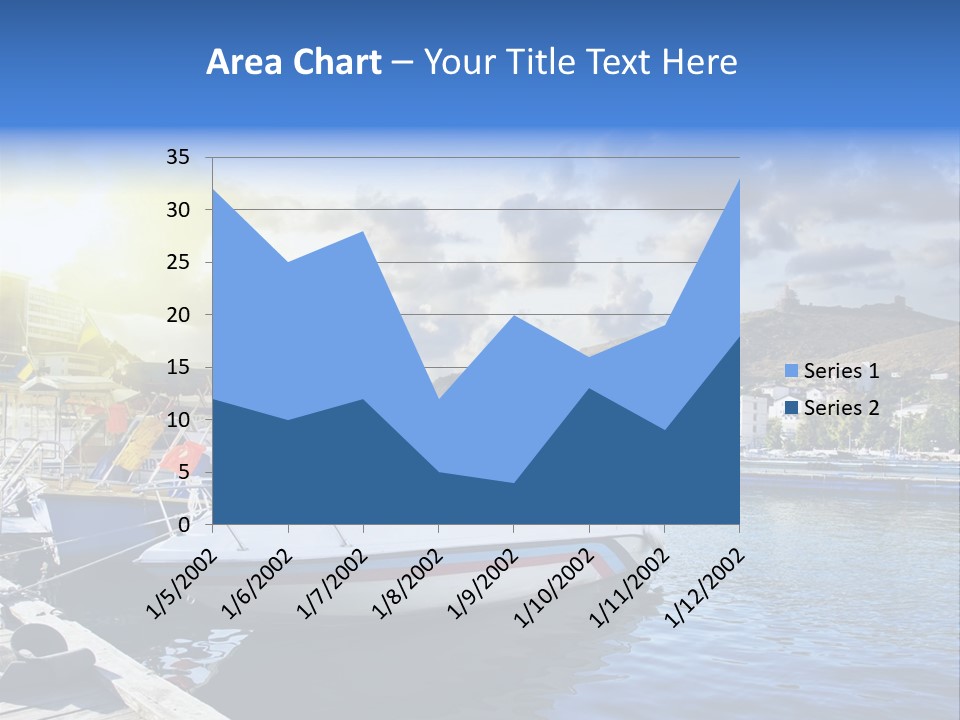 Fishing Nidri Happy PowerPoint Template