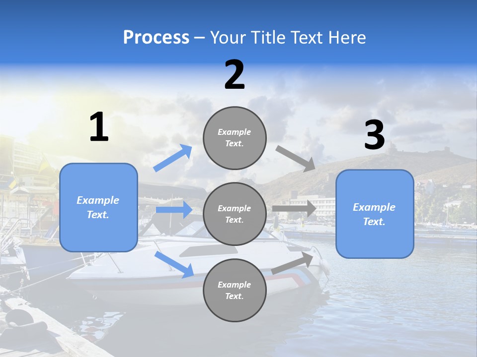 Fishing Nidri Happy PowerPoint Template