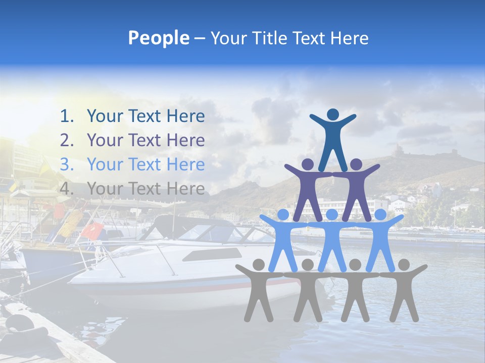 Fishing Nidri Happy PowerPoint Template