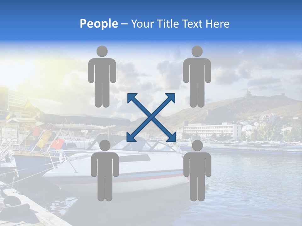 Fishing Nidri Happy PowerPoint Template