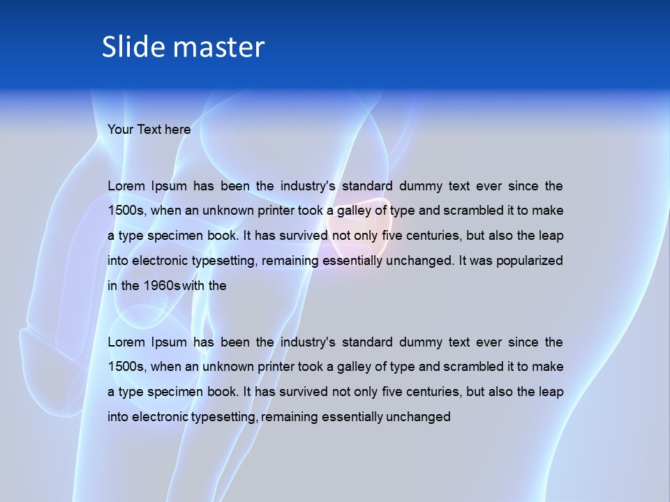 Birth Anatomical Frontal PowerPoint Template