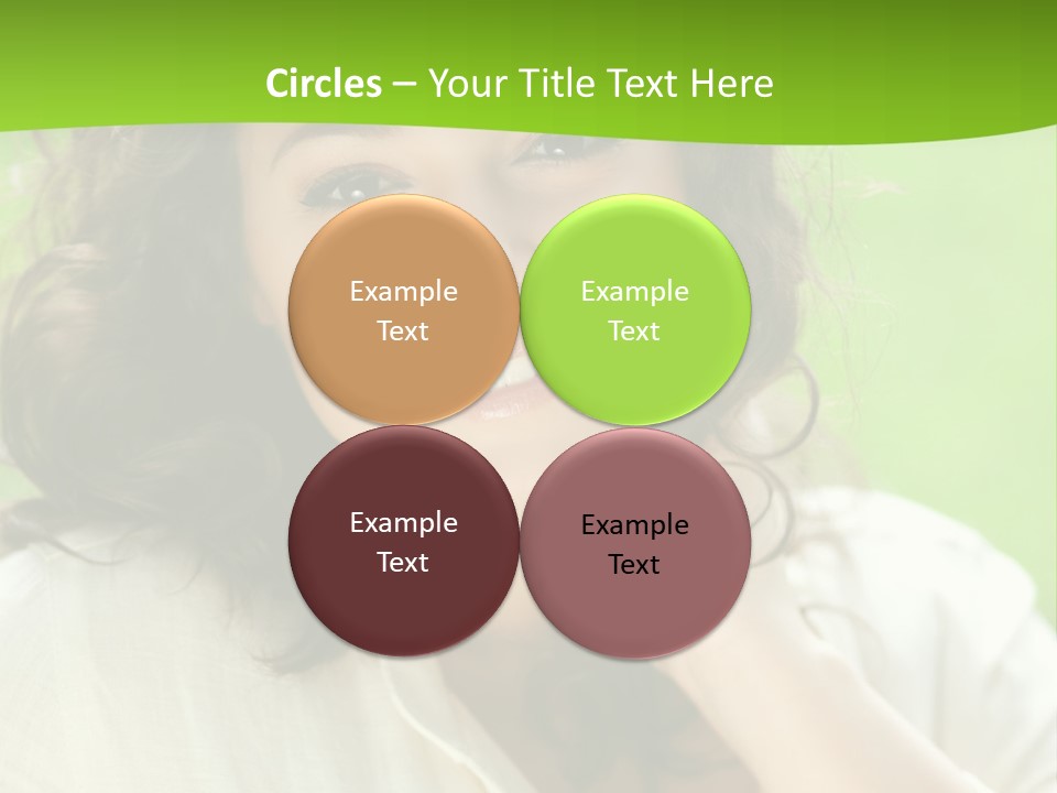 Vitality Idyllic Park PowerPoint Template