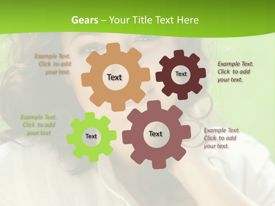 Vitality Idyllic Park PowerPoint Template