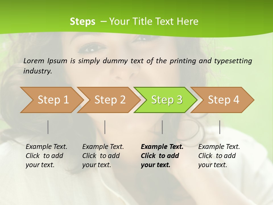 Vitality Idyllic Park PowerPoint Template