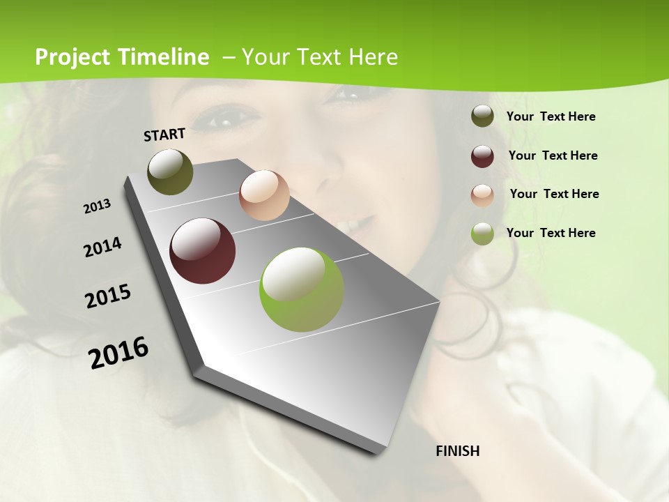 Vitality Idyllic Park PowerPoint Template