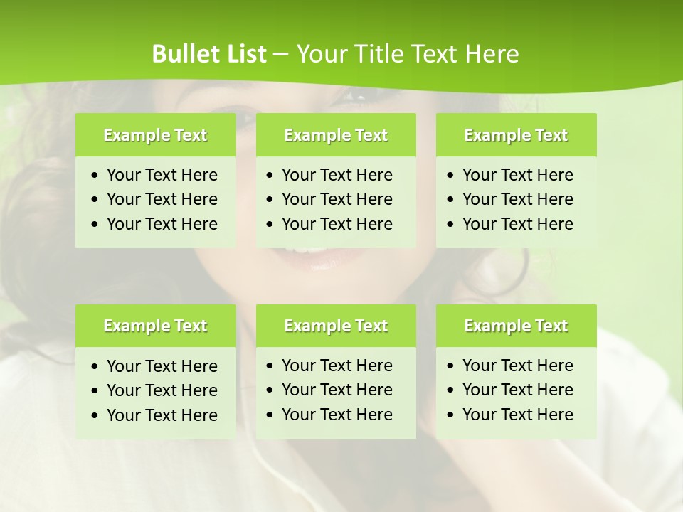 Vitality Idyllic Park PowerPoint Template