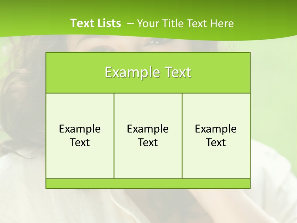 Vitality Idyllic Park PowerPoint Template