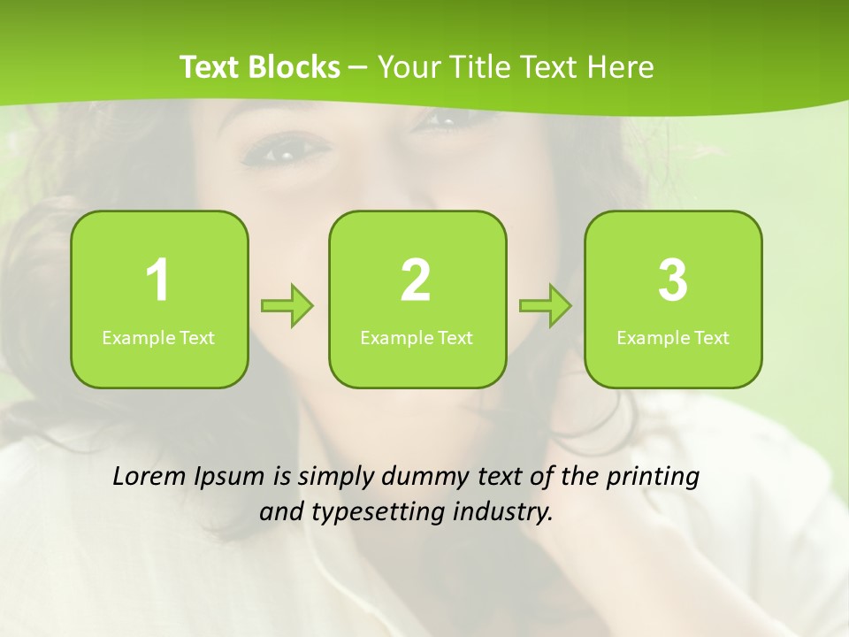 Vitality Idyllic Park PowerPoint Template