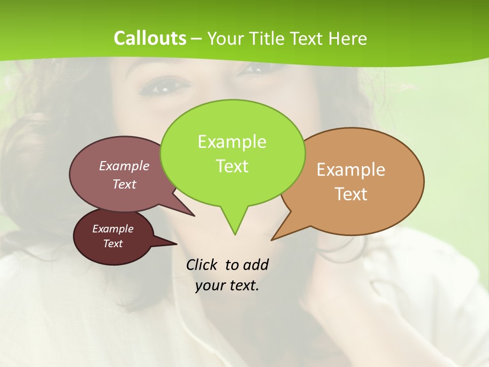 Vitality Idyllic Park PowerPoint Template