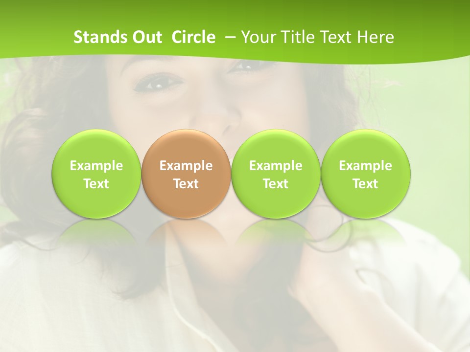 Vitality Idyllic Park PowerPoint Template