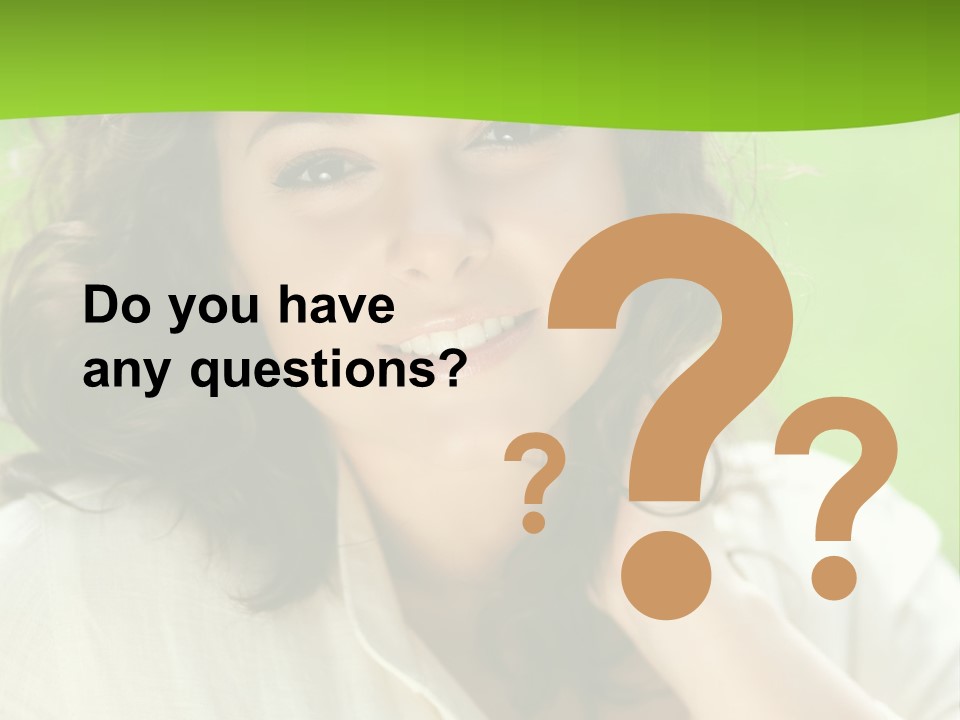 Vitality Idyllic Park PowerPoint Template