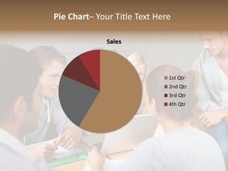 Cooperation Distance Study Man PowerPoint Template