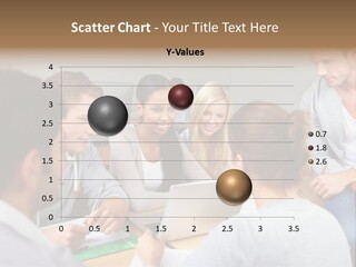 Cooperation Distance Study Man PowerPoint Template