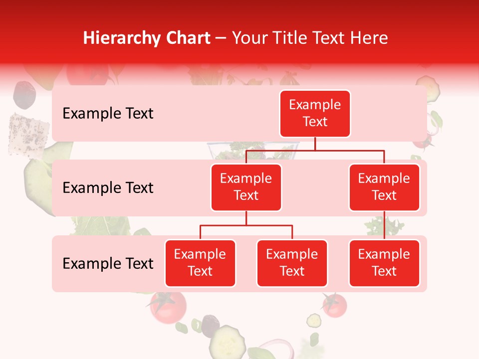 A Picture Of A Salad In A Bowl On A White Background PowerPoint Template