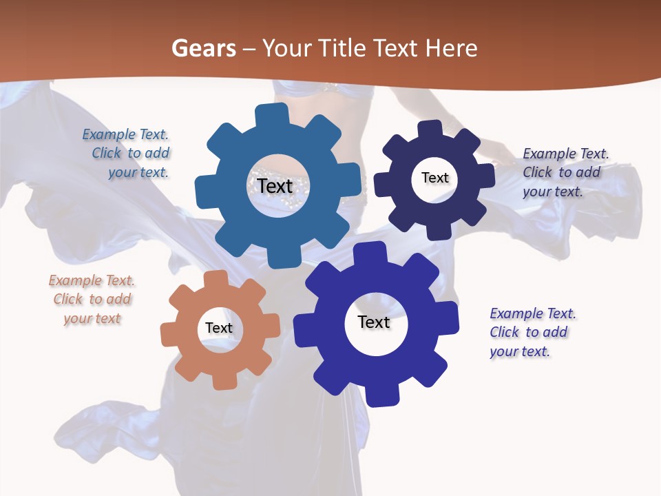 Arabic Dance Background PowerPoint Template