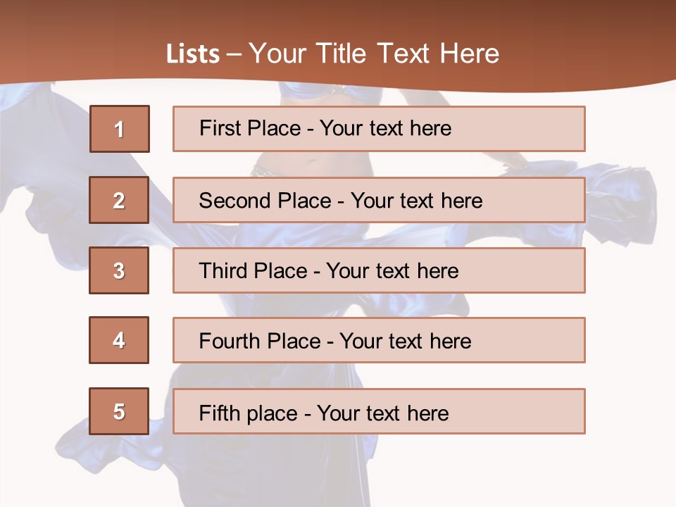 Arabic Dance Background PowerPoint Template