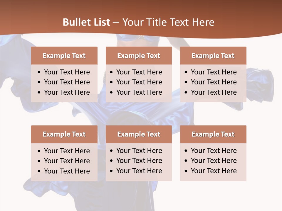 Arabic Dance Background PowerPoint Template