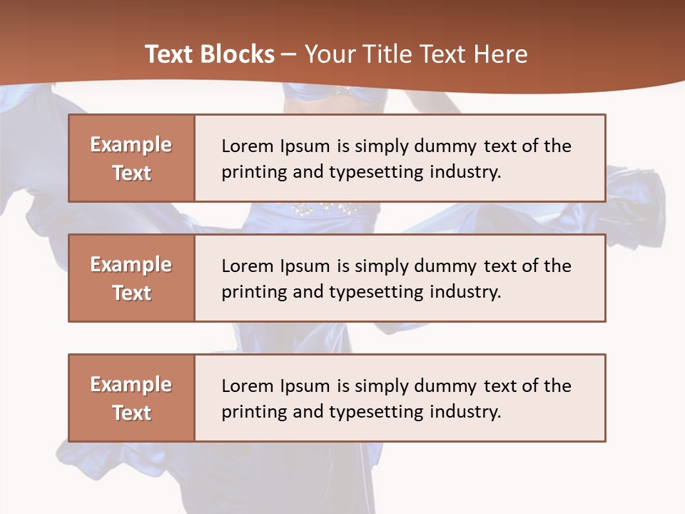 Arabic Dance Background PowerPoint Template