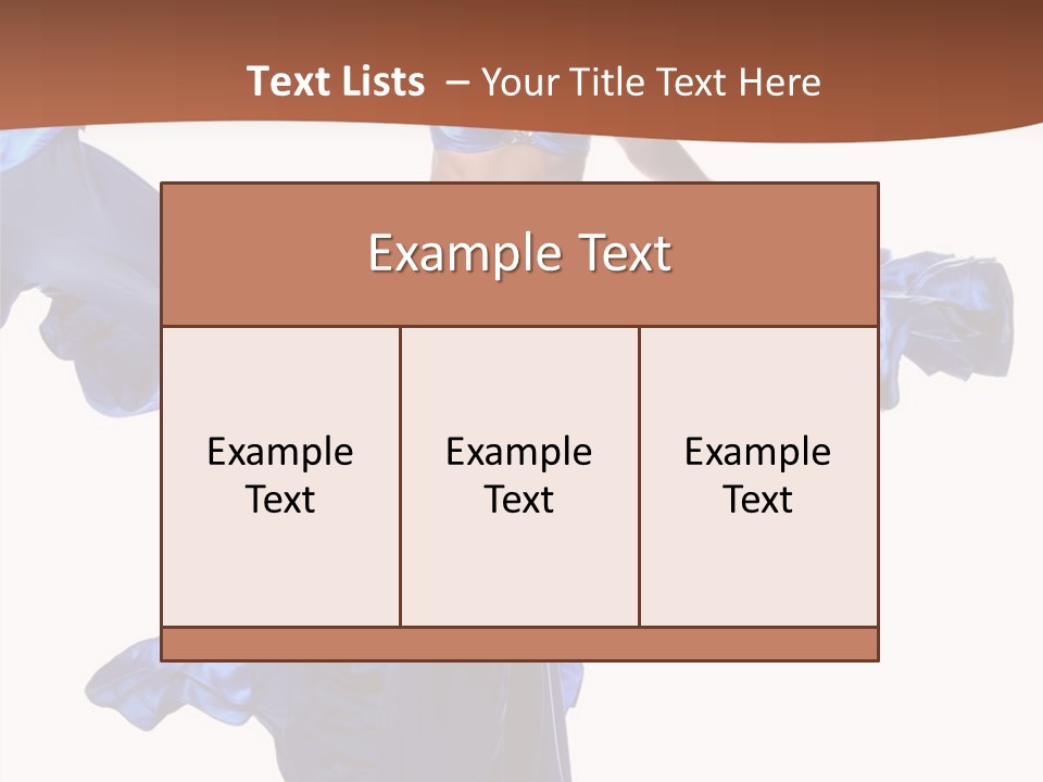 Arabic Dance Background PowerPoint Template