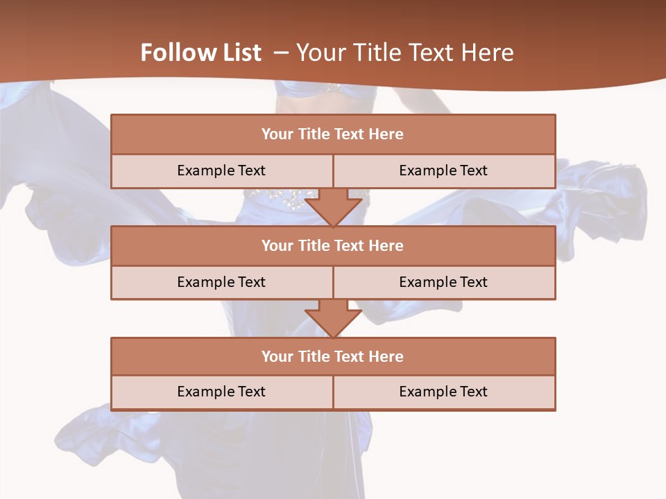 Arabic Dance Background PowerPoint Template