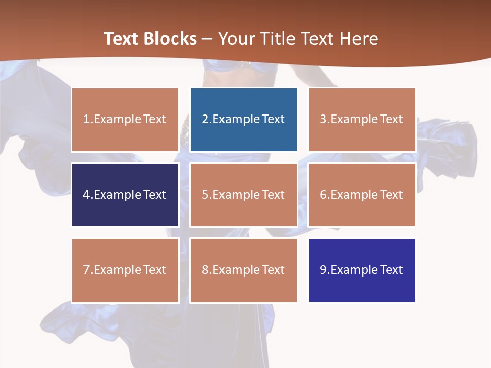 Arabic Dance Background PowerPoint Template