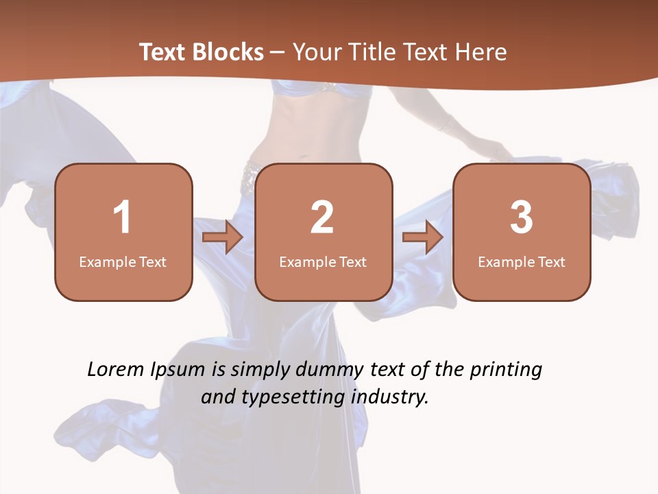 Arabic Dance Background PowerPoint Template