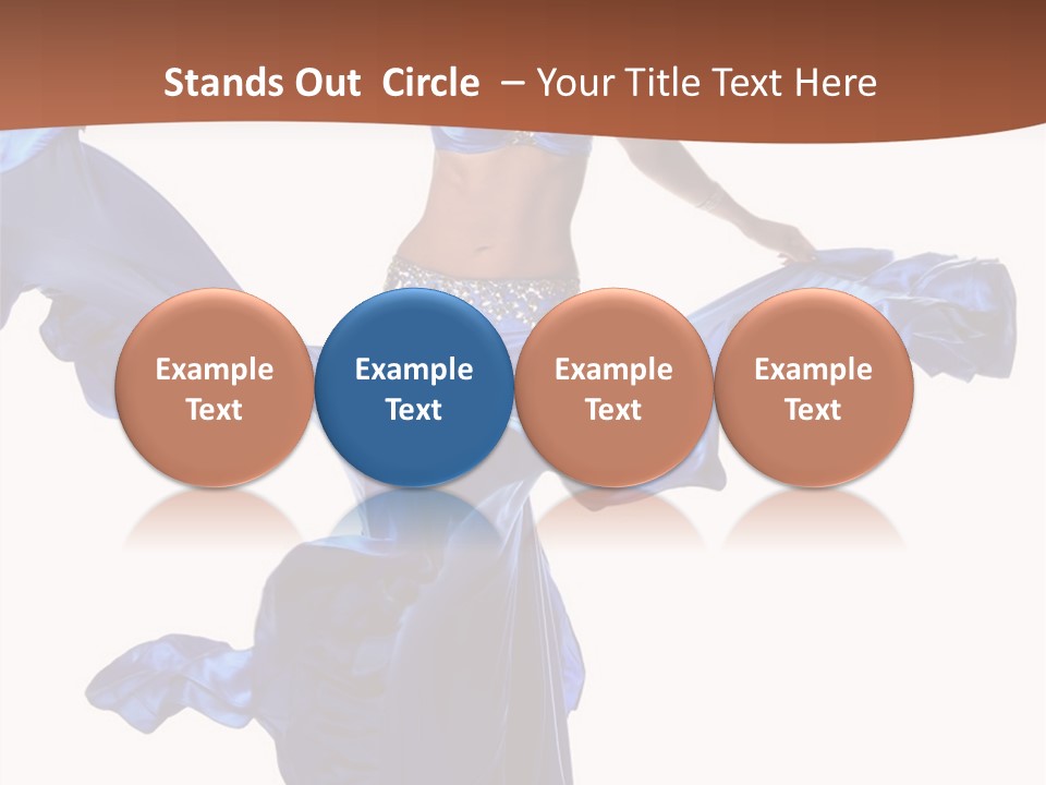 Arabic Dance Background PowerPoint Template