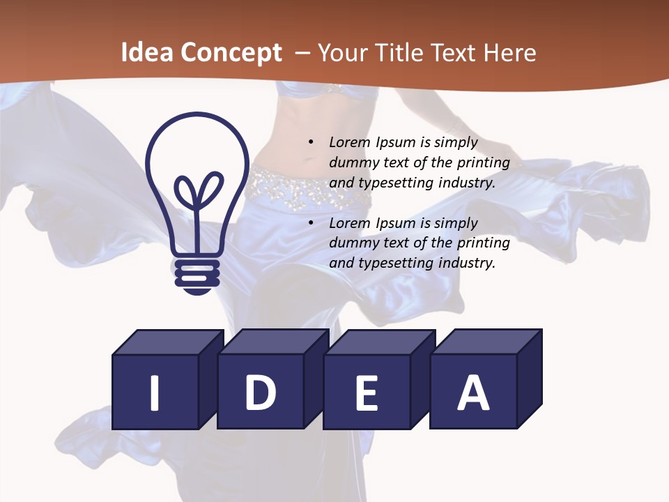 Arabic Dance Background PowerPoint Template