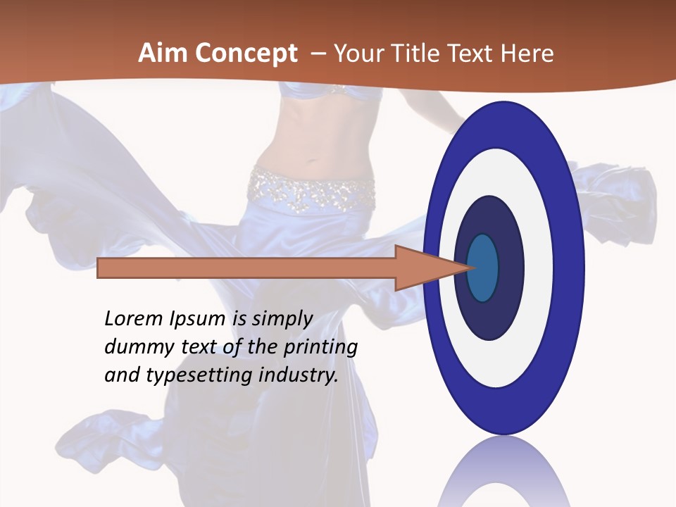 Arabic Dance Background PowerPoint Template