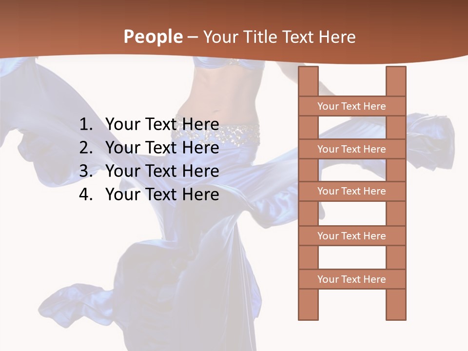 Arabic Dance Background PowerPoint Template