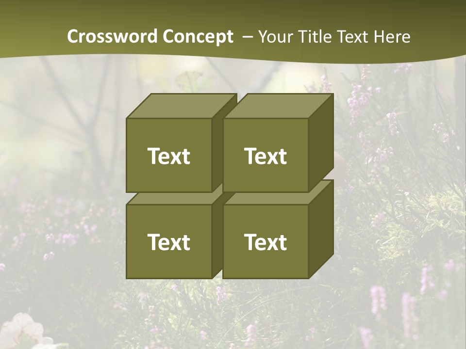 Outdoors Heather Forest PowerPoint Template