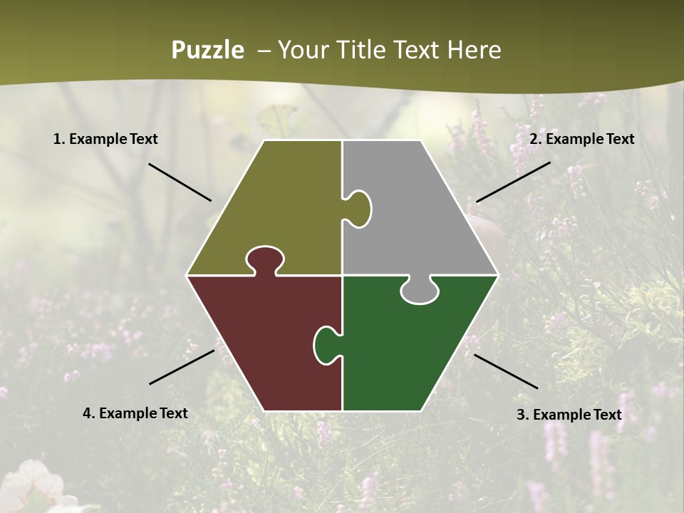 Outdoors Heather Forest PowerPoint Template