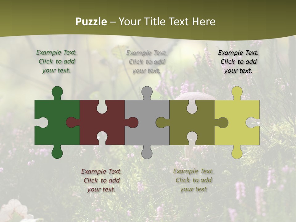 Outdoors Heather Forest PowerPoint Template