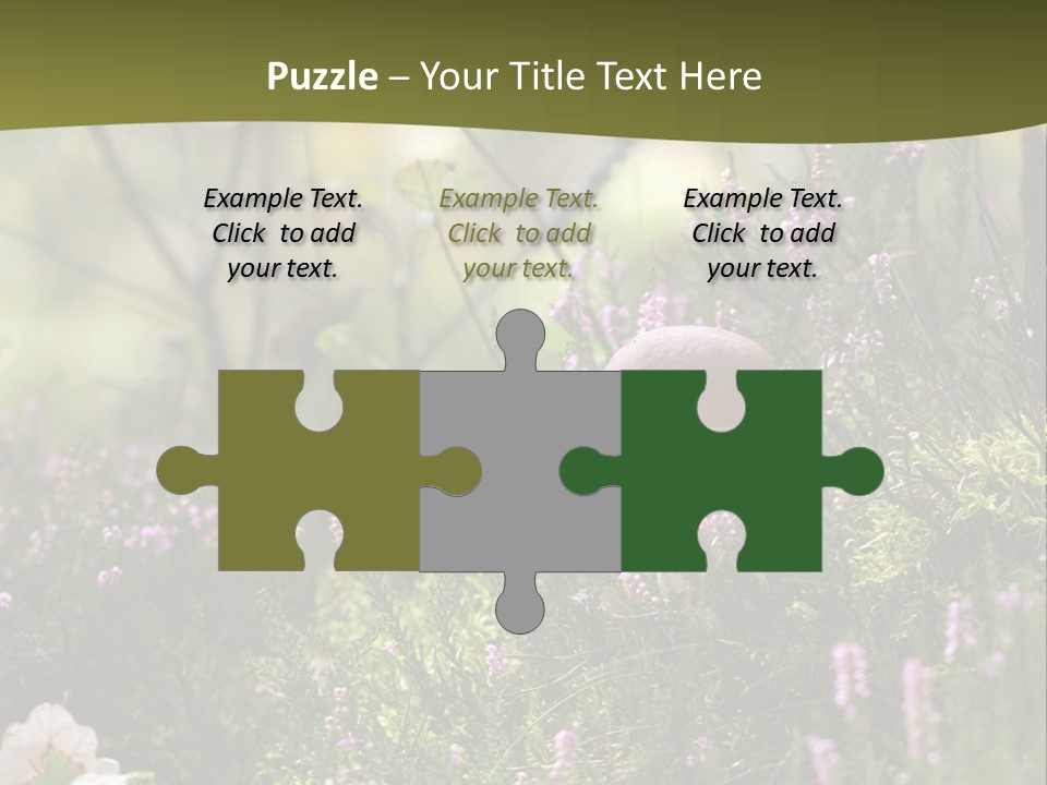 Outdoors Heather Forest PowerPoint Template