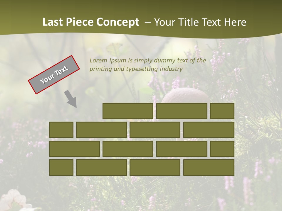 Outdoors Heather Forest PowerPoint Template