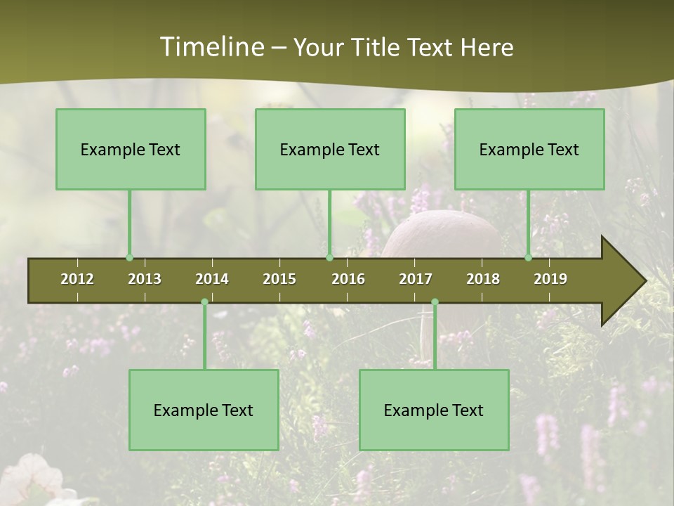 Outdoors Heather Forest PowerPoint Template