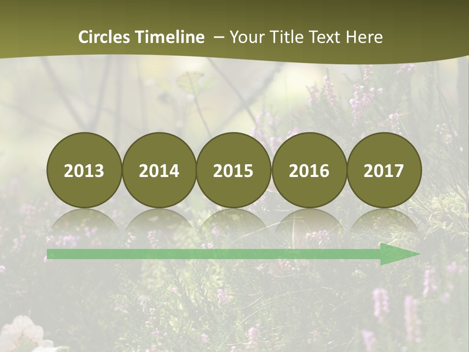 Outdoors Heather Forest PowerPoint Template