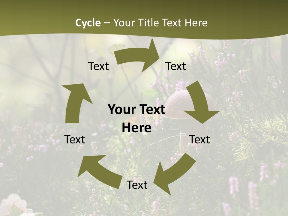 Outdoors Heather Forest PowerPoint Template