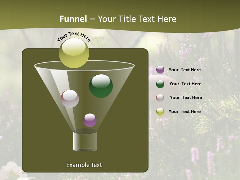 Outdoors Heather Forest PowerPoint Template