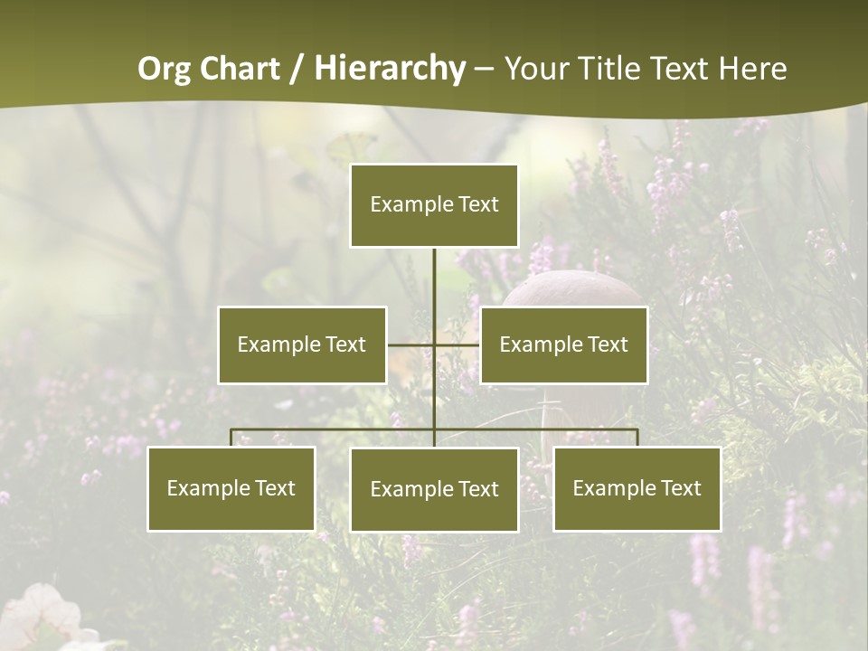 Outdoors Heather Forest PowerPoint Template