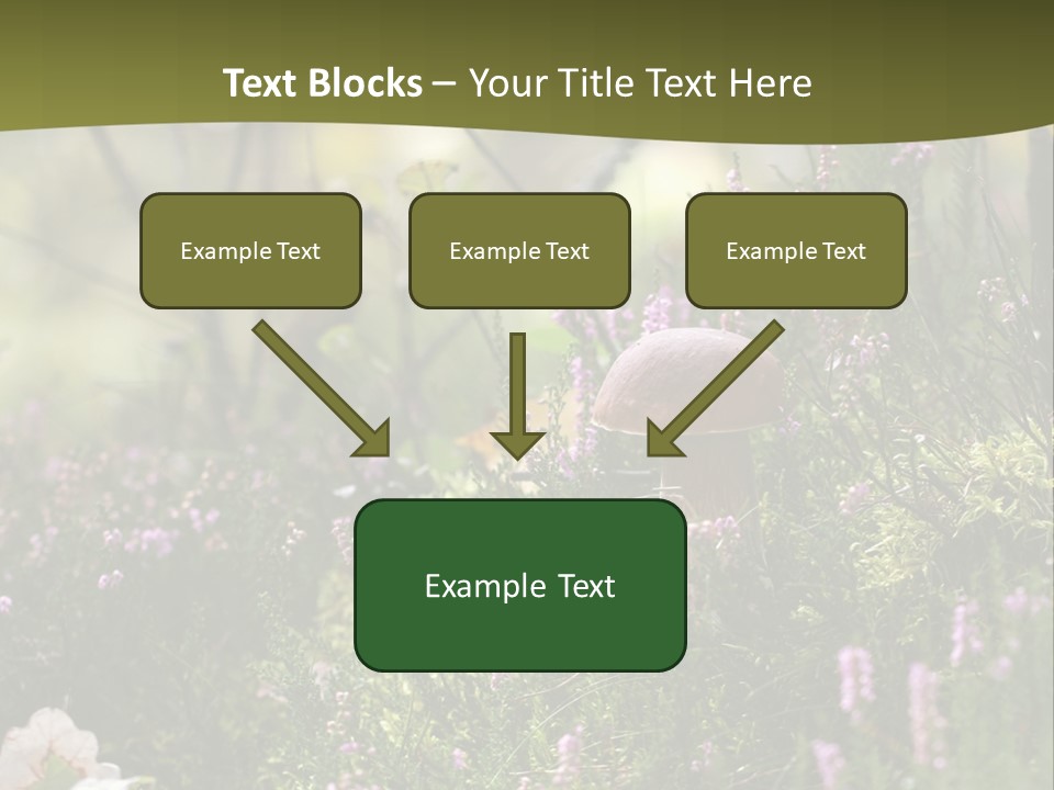 Outdoors Heather Forest PowerPoint Template