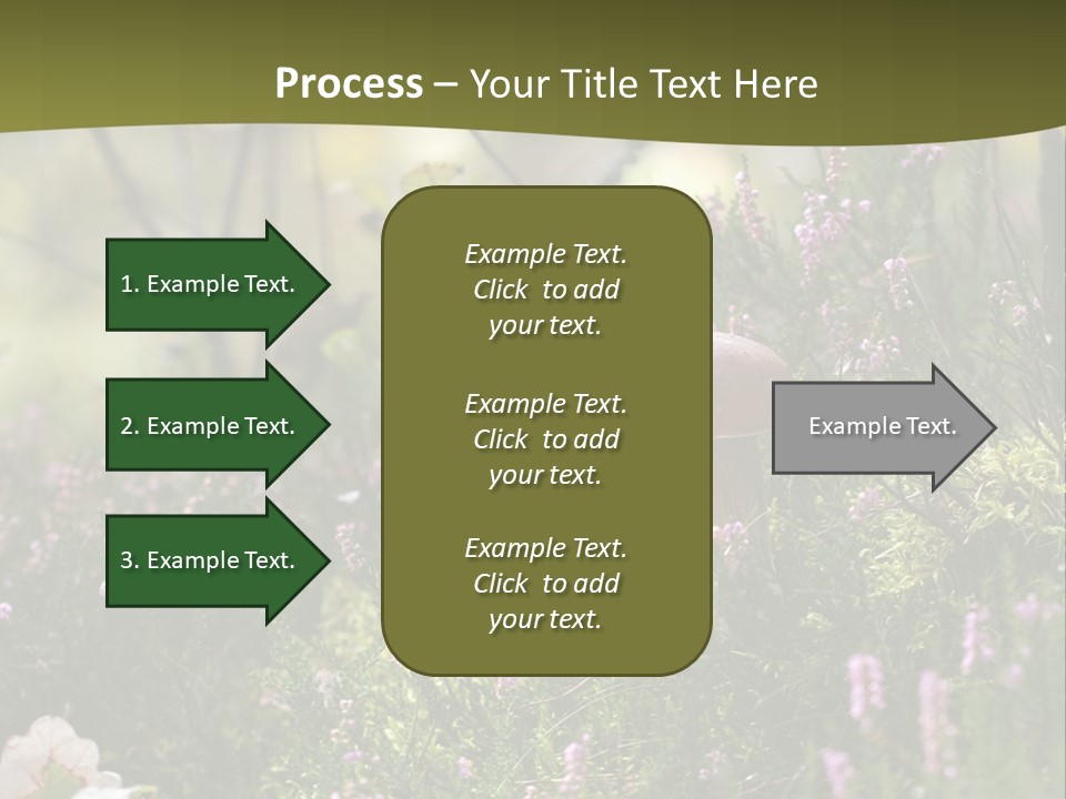 Outdoors Heather Forest PowerPoint Template