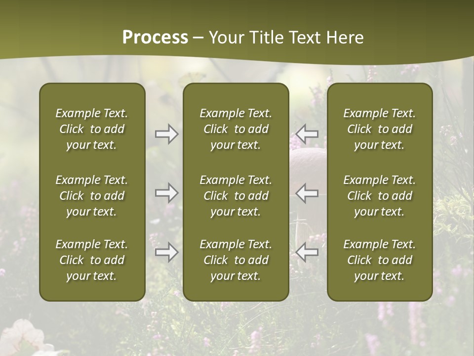 Outdoors Heather Forest PowerPoint Template