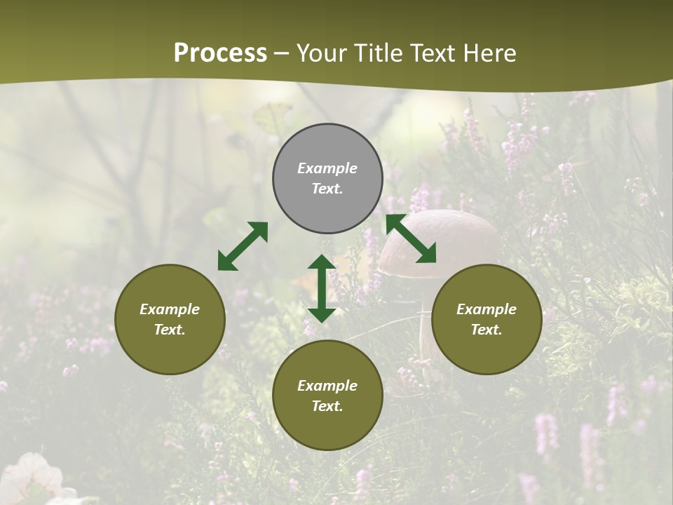 Outdoors Heather Forest PowerPoint Template